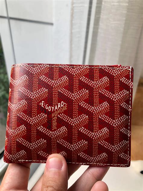 goyard wallet images|goyard wallet price list.